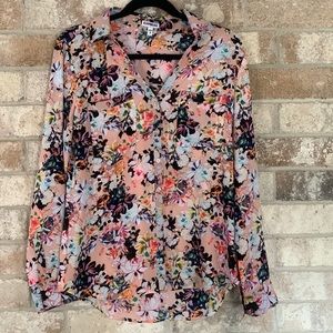 Express floral print Portofino shirt